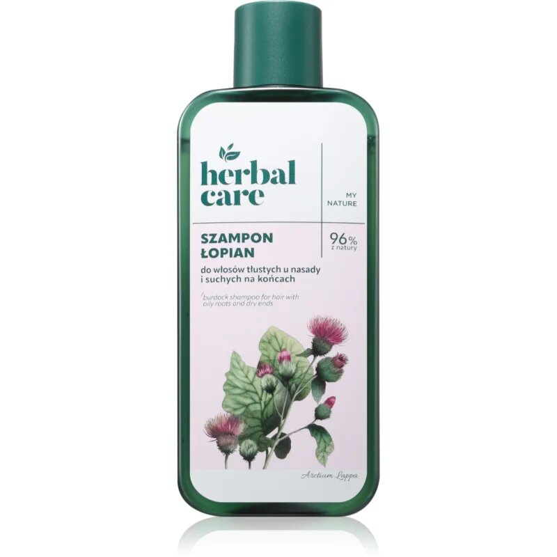 Farmona Herbal Care Burdock șampon pentru scalp gras și vârfuri uscate 330 ml