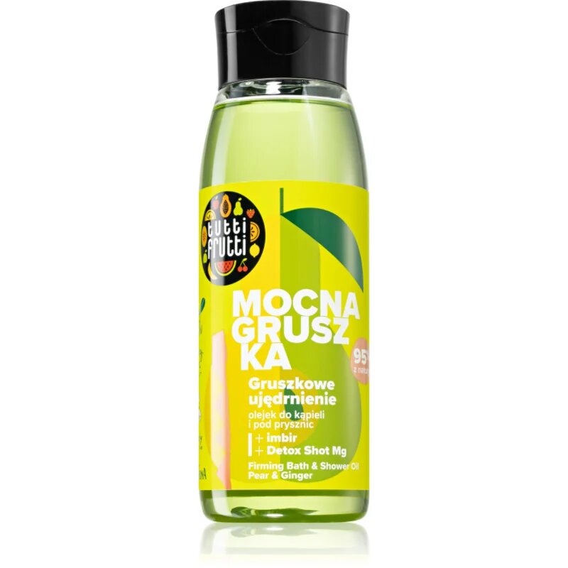 Farmona Tutti Frutti Pear & Ginger ulei pentru baie si dus pentru fermitatea pielii 400 g