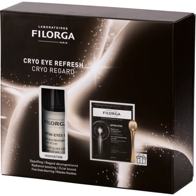 FILORGA COFFRET OPTIM-EYES Gift set set cadou de Crăciun zona ochilor 1 buc