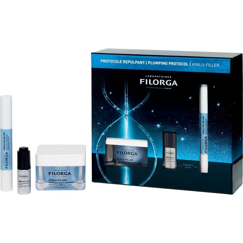 GIFTSET HYALU-FILLER set cadou de Crăciun pentru o hidratare intensa