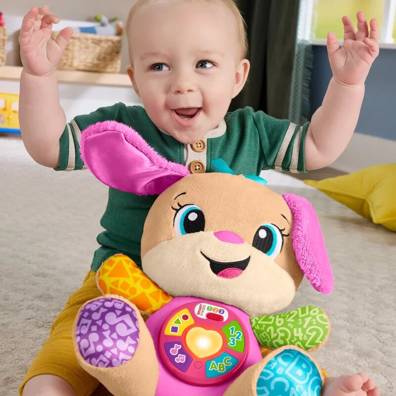 Fisher-Price Smart Stages jucărie interactivă de pluș Pink 1 buc
