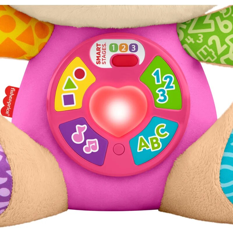 Fisher-Price Smart Stages jucărie interactivă de pluș Pink 1 buc