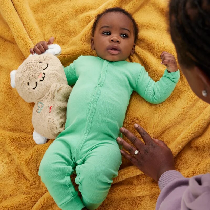 Fisher-Price Soothe & Settle Bunny jucărie de pluș cu melodie 1 buc