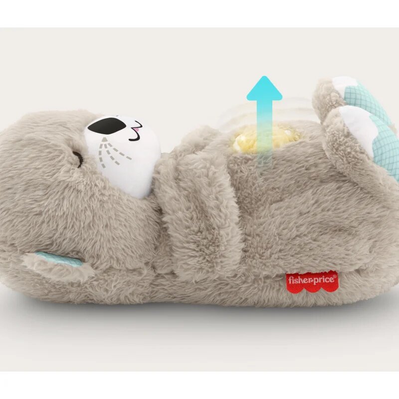 Fisher-Price Soothe & Settle Otter jucărie de pluș cu melodie 1 buc