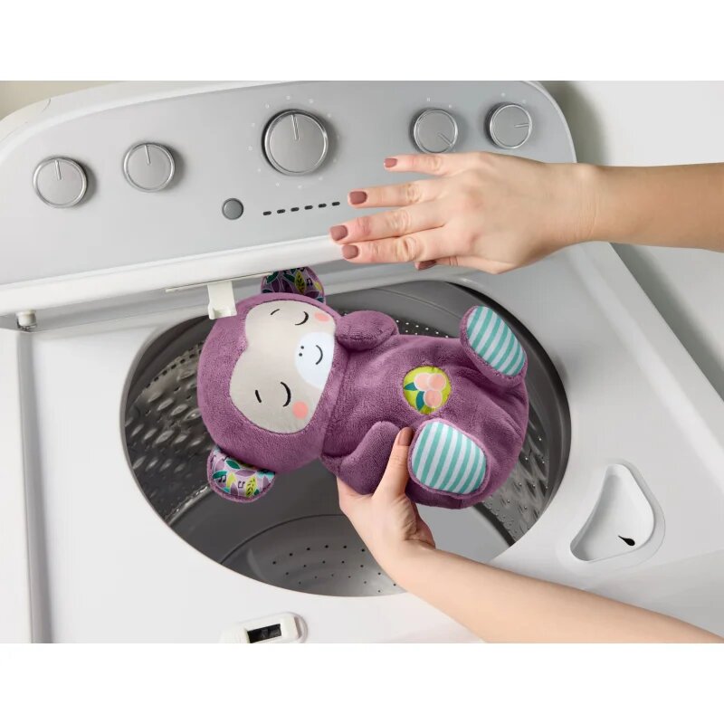 Fisher-Price Soothe'n Snuggle Purple Monkey jucărie de pluș cu melodie 1 buc