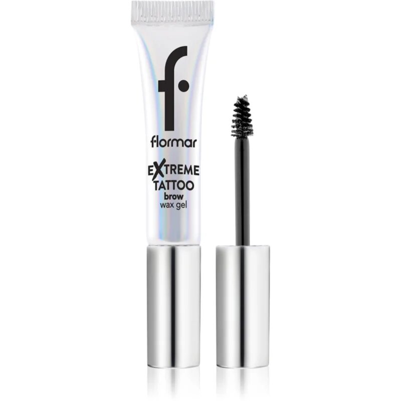 flormar Extreme Tattoo Brow Wax Gel Gel de fixare transparent pentru sprâncene 7 ml