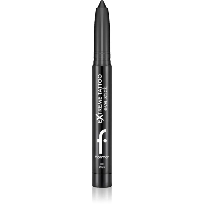 flormar Extreme Tattoo Eye Stick gel contur ochi de lungă durată culoare 001 Onyx 1.4 g