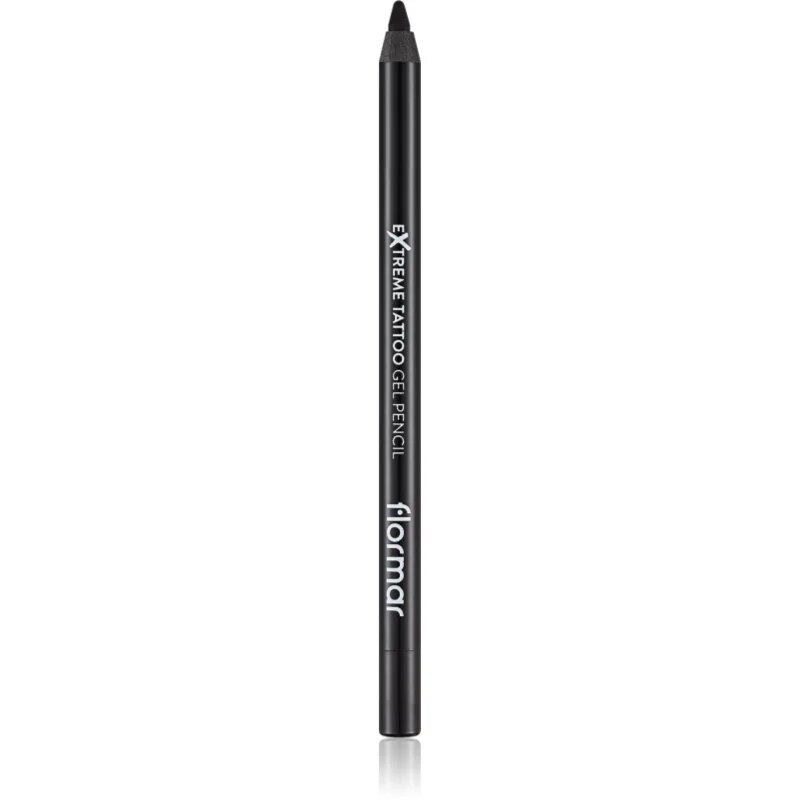 flormar Extreme Tattoo Gel Pencil eyeliner gel rezistent la apă culoare 06 Onyx 1.2 g