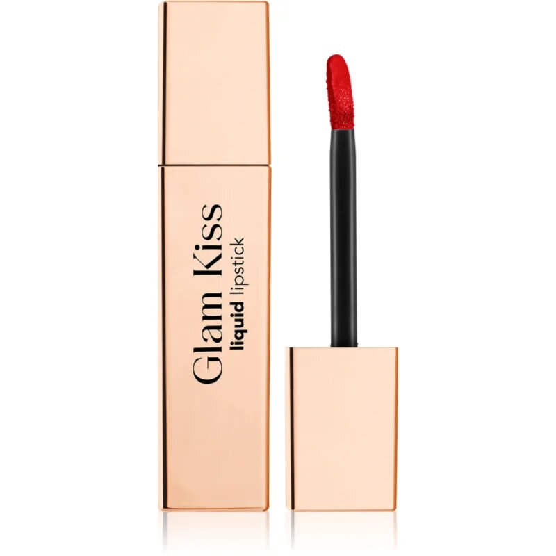 flormar Glam Kiss Liquid Lipstick Ruj de buze lichid de lunga durata lucios culoare 008 - Scarlet Heat 3.5 ml