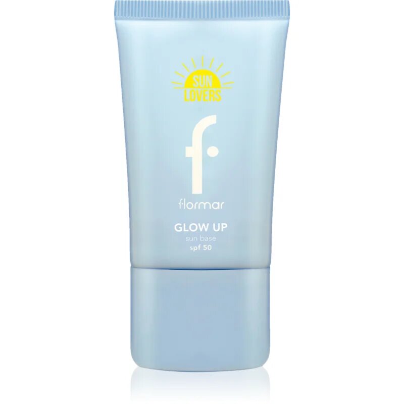 flormar Glow Up Sun Base SPF 50 baza hidratantă de machiaj pentru o piele mai luminoasa SPF 50 40 ml