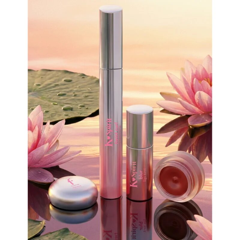 flormar K-Spirit Blur Lip Tint ruj cu persistență îndelungată cu efect mat culoare 003 - Blushing Mochi 4 ml