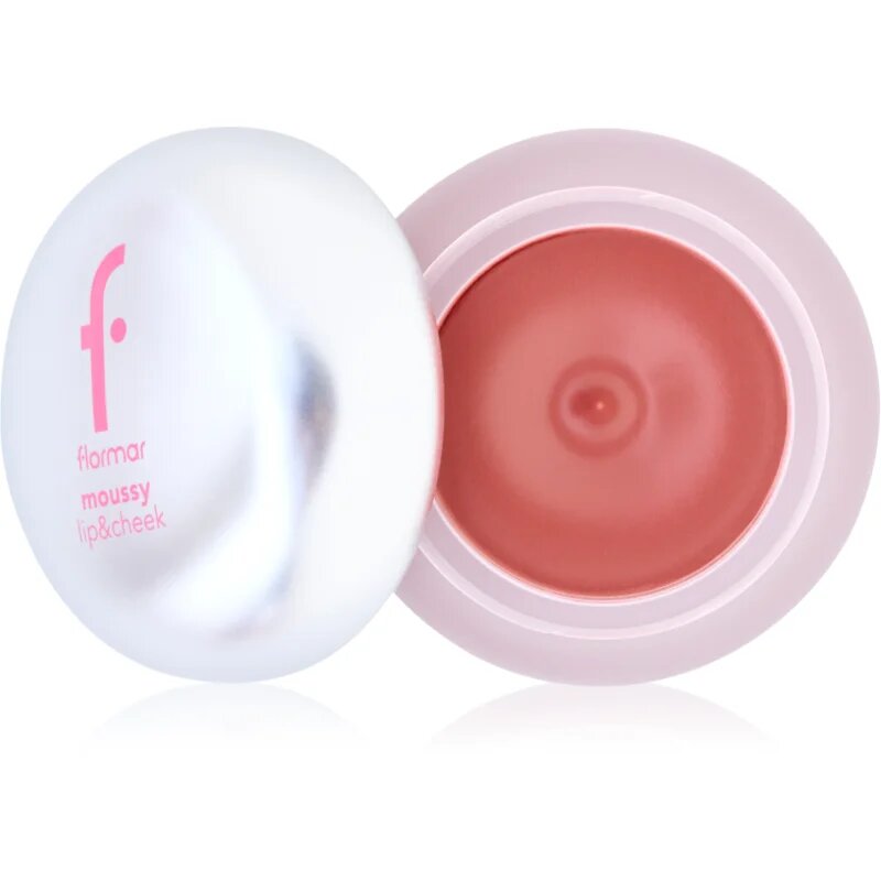 flormar K-Spirit Moussy Lip&Cheek fard multifuncțional pentru buze și obraz culoare 001 Marshmallow Pink 5 g