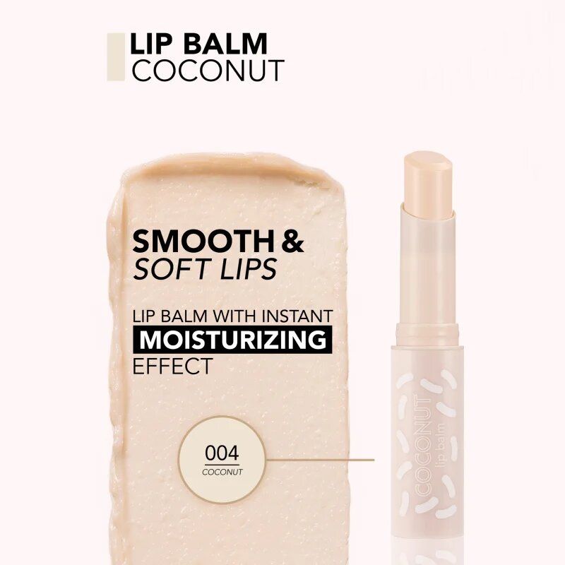 flormar Lip Balm balsam de buze cu aromă culoare 004 Coconut 3 g