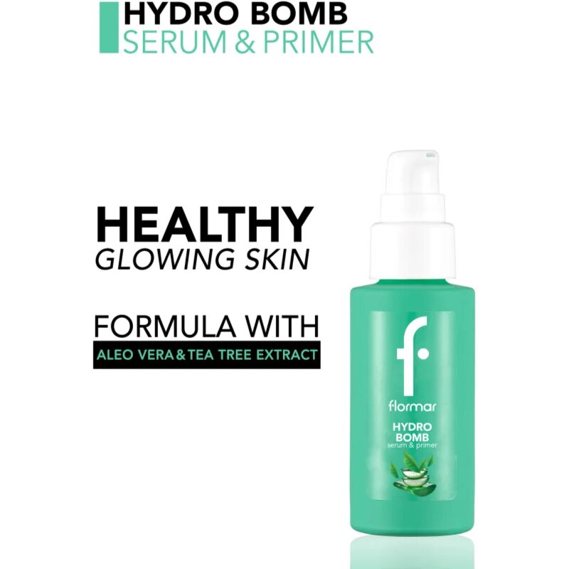 flormar Serum & Primer Hydro Bomb baza pentru machiaj 2 in 1 30 ml