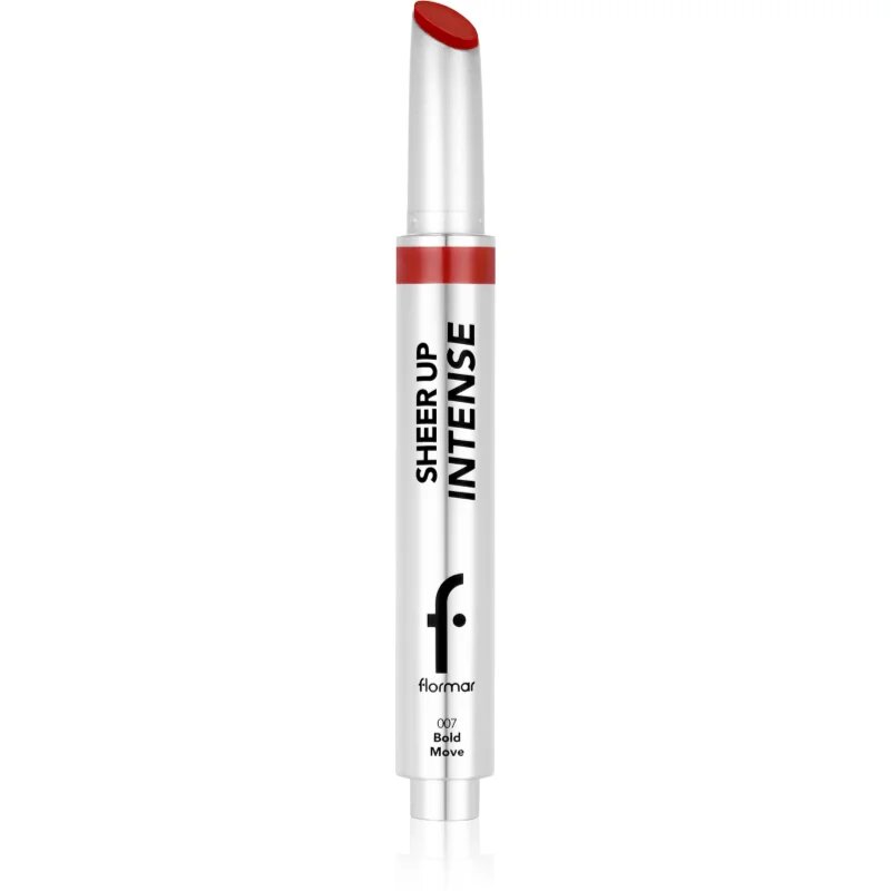 flormar Sheer Up Intense Lipstick ruj hidratant stralucire de perla culoare 007 Bold Move 19 g