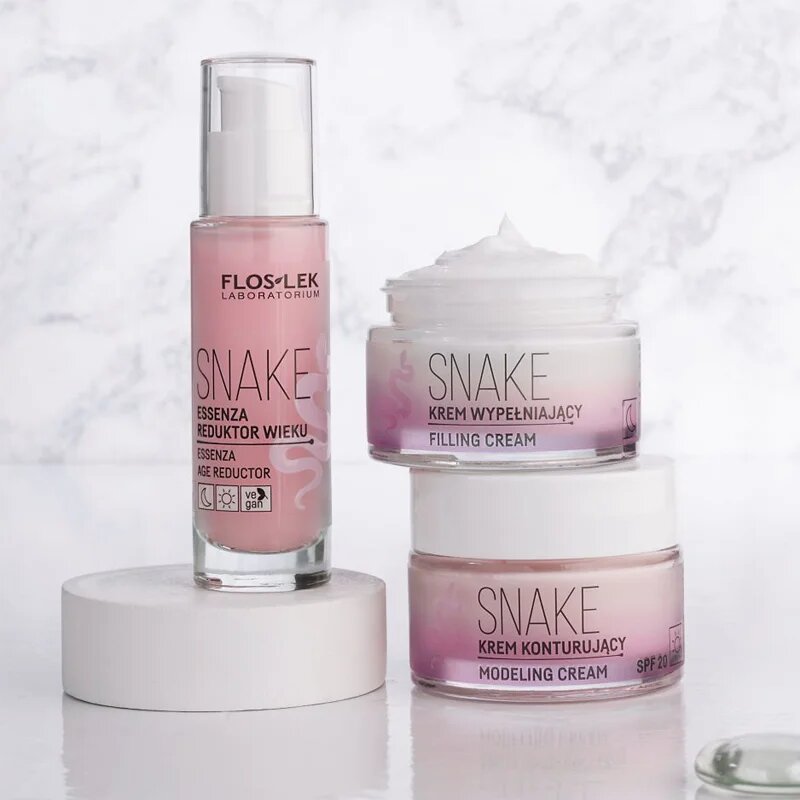 FlosLek Laboratorium Snake crema de noapte nutritiva 50 ml