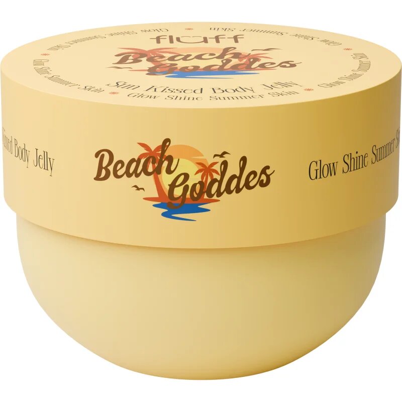 Fluff Glow Body Jelly Beach Goddes gel de corp cu efect iluminator 150 ml