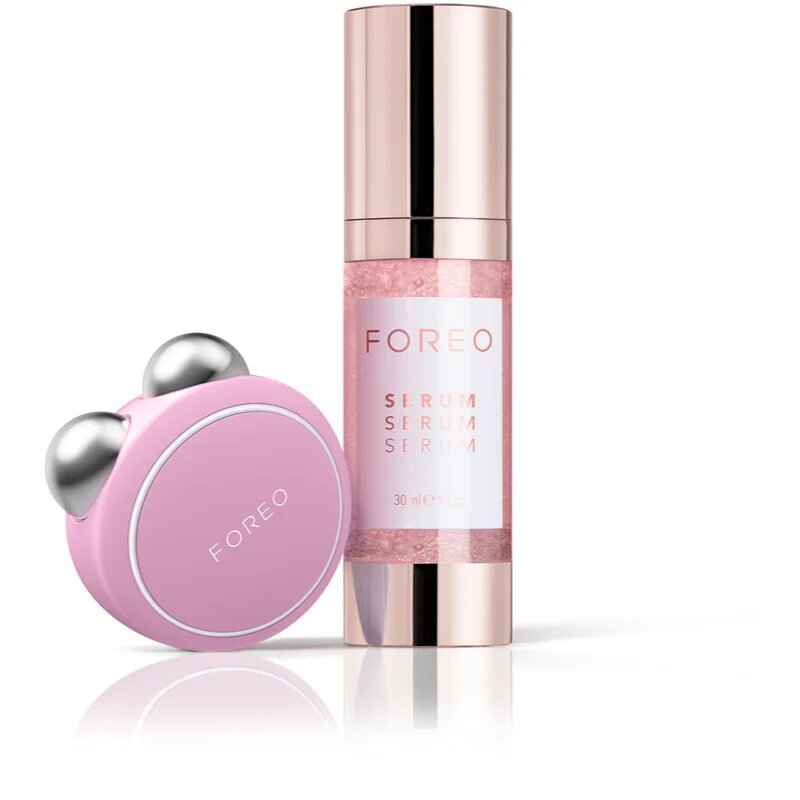 FOREO BEAR™ Mini aparat pentru tonificarea feței mini Pearl Pink