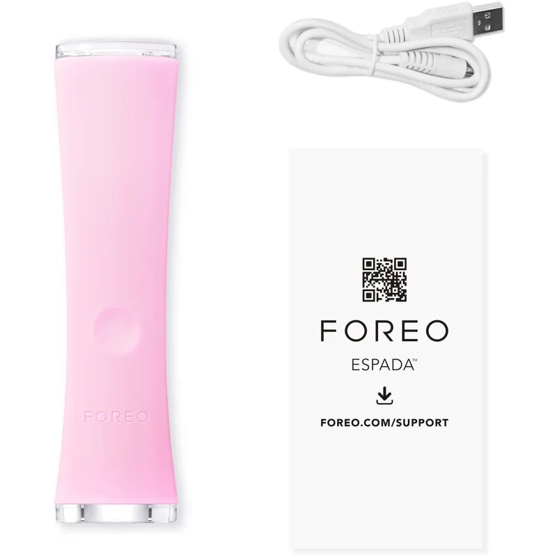 FOREO ESPADA™ 2 stilou cu lumină albastră pentru atenuarea simptomelor acneei Pearl Pink 1 buc