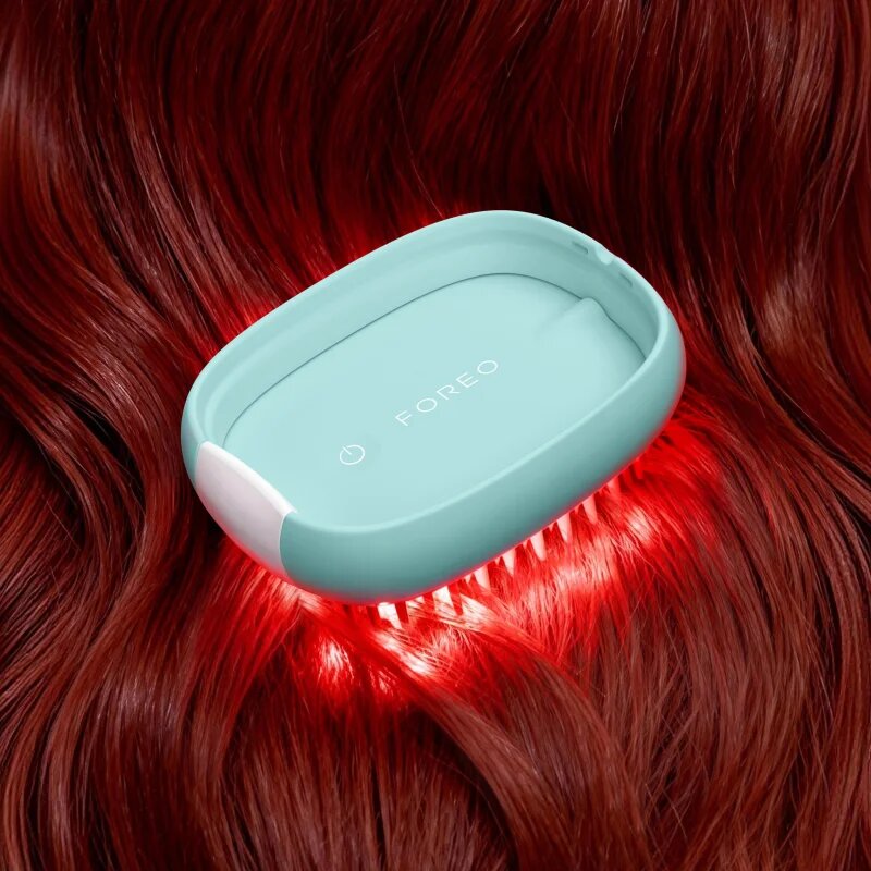 FOREO FLIP™ LED Detangling Hairbrush perie de par cu iluminare LED de fundal 1 buc