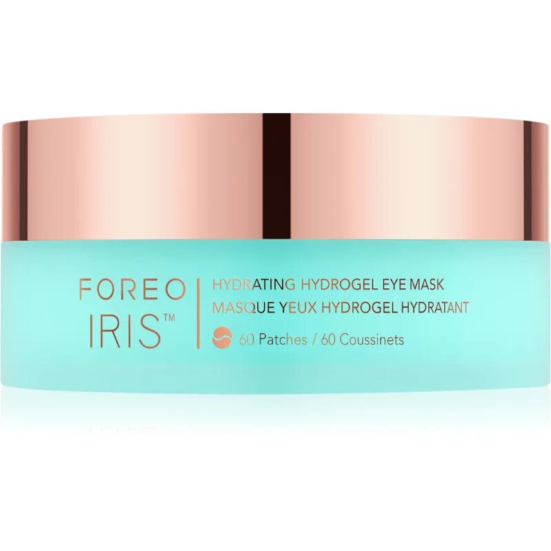 FOREO IRIS™ Hydrogel Eye Mask mască de hidratare profundă zona ochilor 60x1 buc