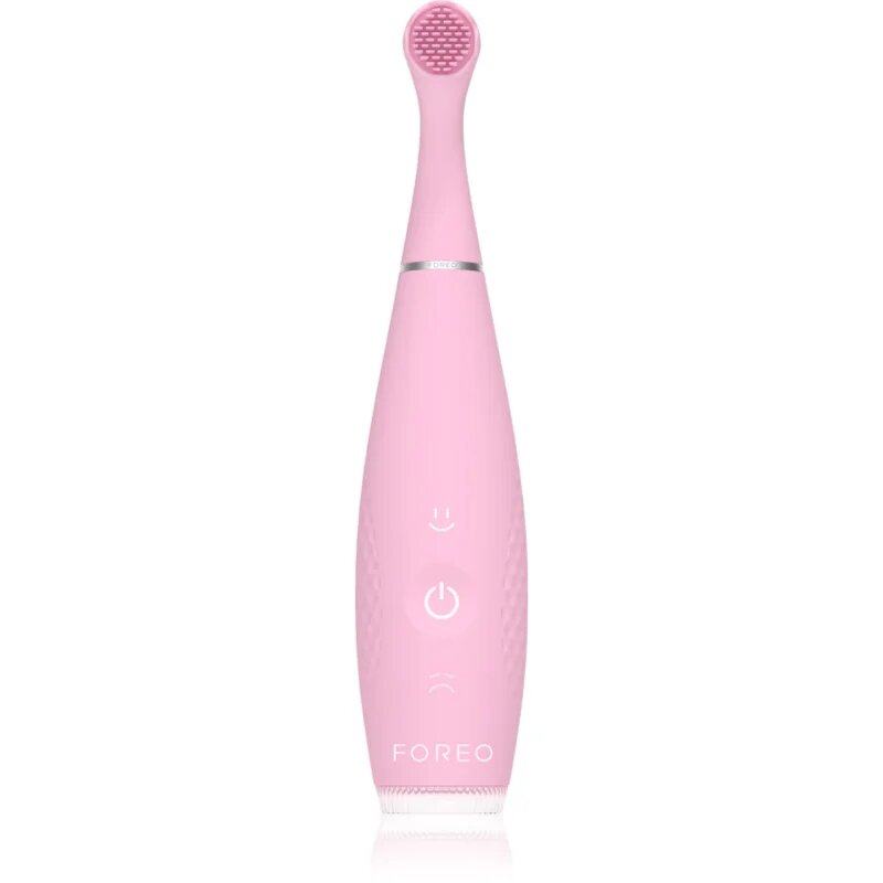 FOREO ISSA™ 4 Baby periuta de dinti electrica pentru copii de la naștere până la vârsta de 3 ani Pearl Pink 1 buc