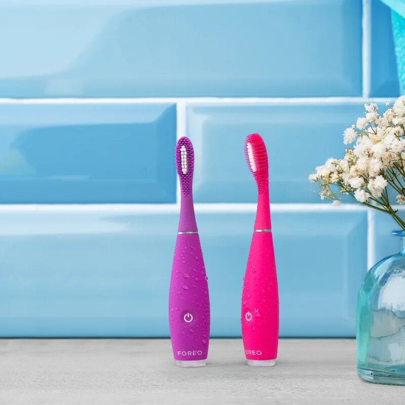 FOREO ISSA™ 4 Smile periuta de dinti electrica de la 5 ani Enchanted Violet 1 buc