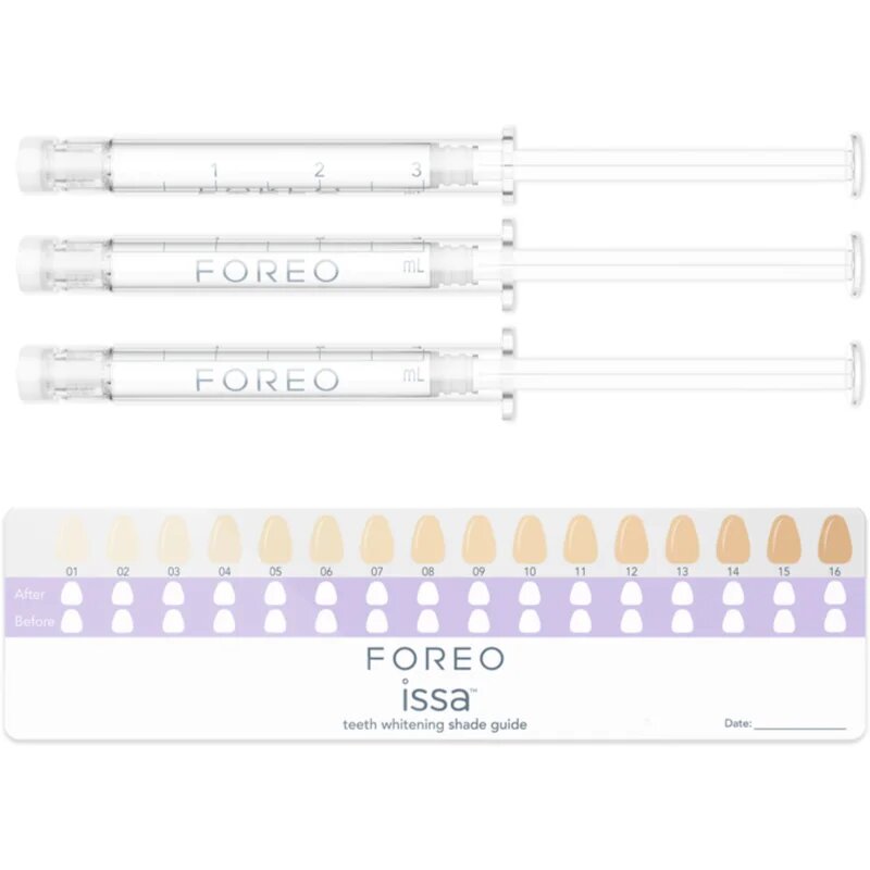 FOREO issa™ Advanced Teeth Whitening Gel gel pentru albire pentru dinti 3x3 ml