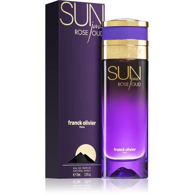 Franck Olivier Sun Java Rose Oud Eau de Parfum pentru femei 75 ml