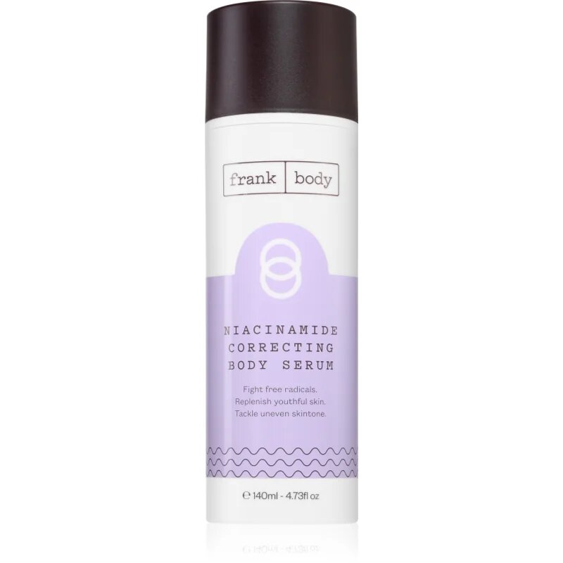 Frank Body Niacinamide Correcting Body Serum ler pentru corp cu niacinamidă 140 ml