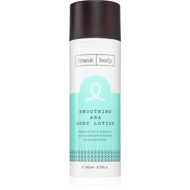 Frank Body Smoothing AHA lapte de corp exfoliant Cu AHA Acizi 140 ml