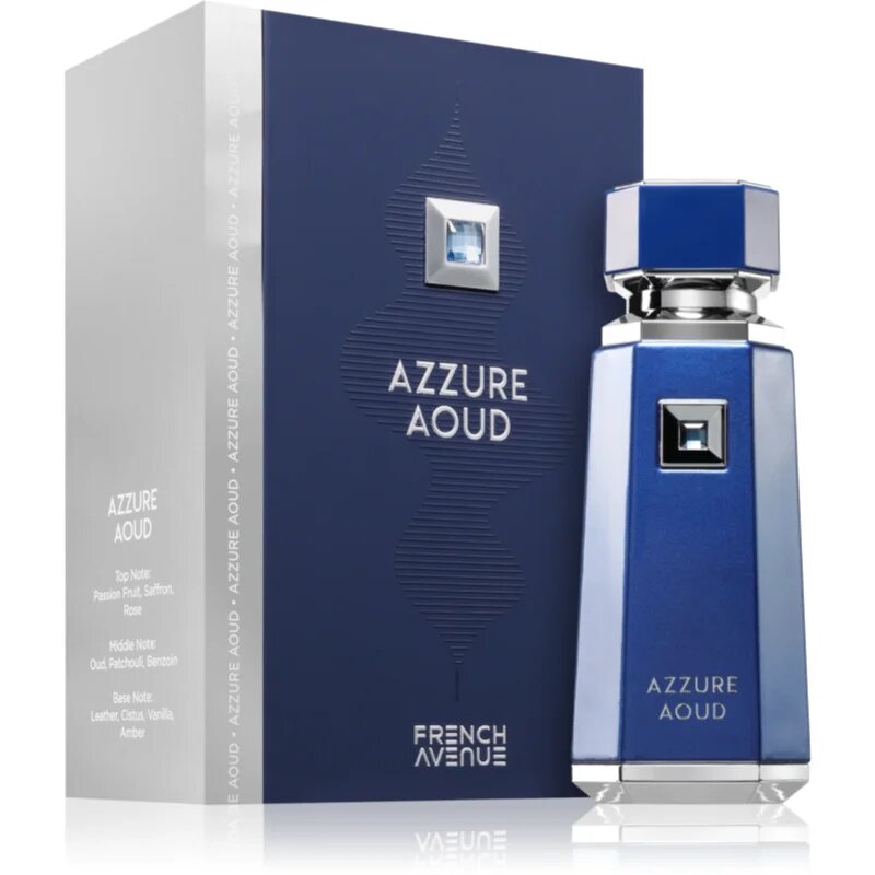French Avenue Azzure Aoud Eau de Parfum pentru bărbați 100 ml