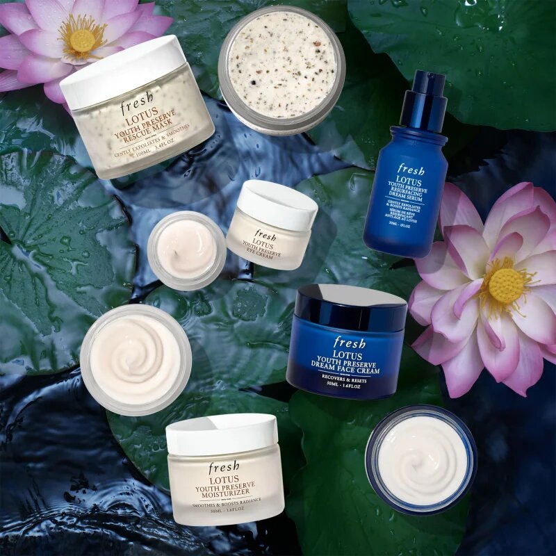 fresh Lotus Youth Preserve Rescue Mask masca pentru exfoliere anti-îmbătrânire 100 ml
