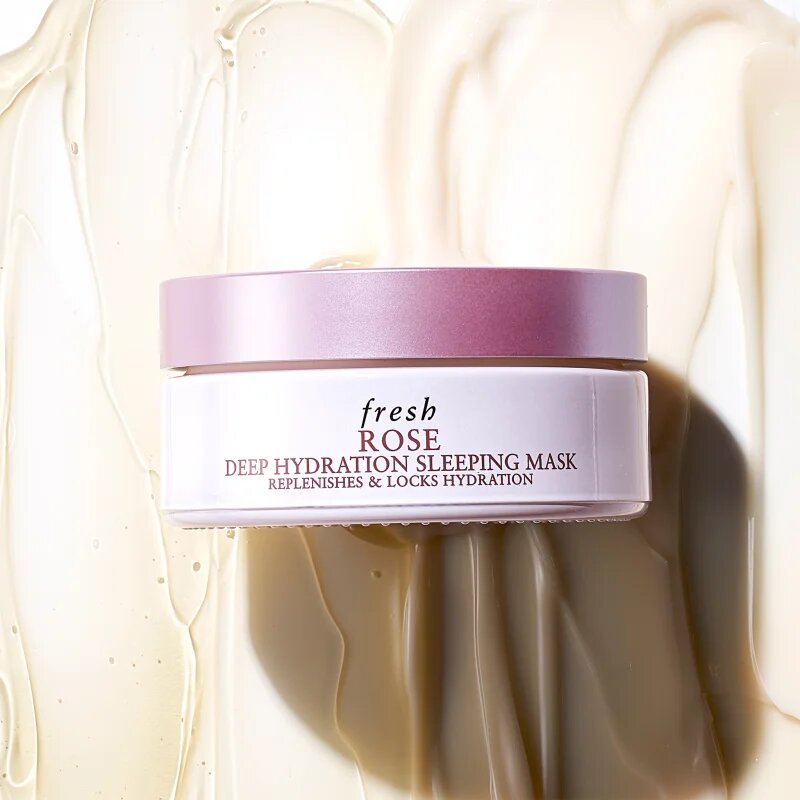 fresh Rose Deep Hydration Sleeping Mask masca hidratanta de noapte de trandafir 70 ml