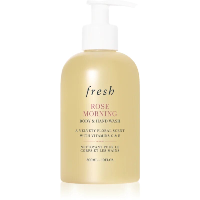 fresh Rose Morning Body & Hand Wash gel de duș de trandafir 300 ml