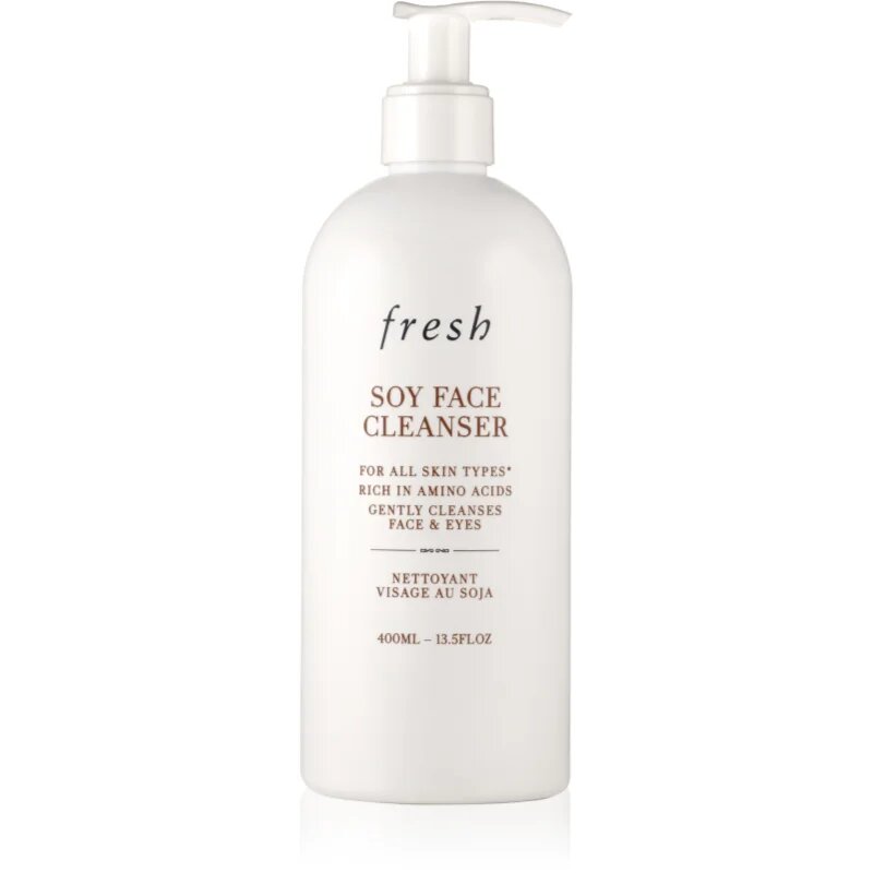 fresh Soy Face Cleanser Gel delicat demachiant și de curățare 400 ml