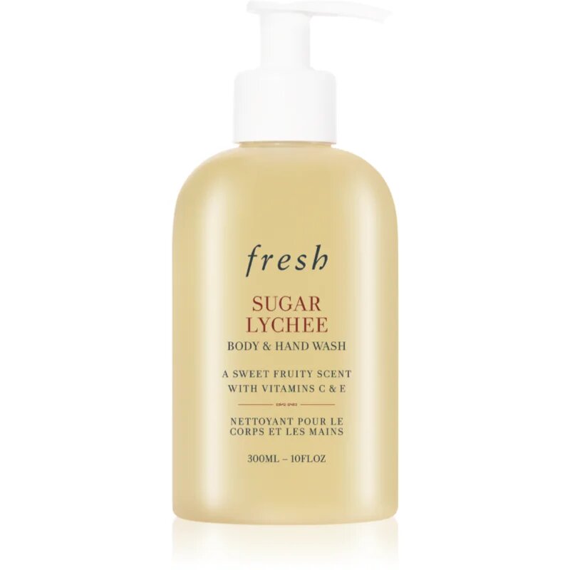 fresh Sugar Lychee Body & Hand Wash gel de duș 300 ml