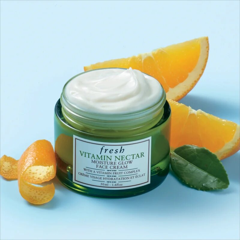 fresh Vitamin Nectar Moisture Glow Face Cream crema hidratanta cu efect iluminator cu vitamine 50 ml