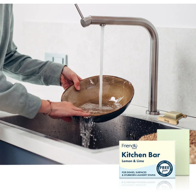 Friendly Soap Kitchen Bar Lemon & Lime săpun natural 7x95 g