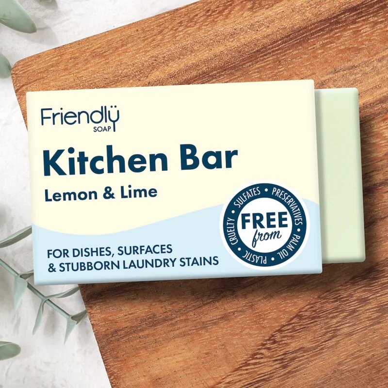 Friendly Soap Kitchen Bar Lemon & Lime săpun natural 7x95 g