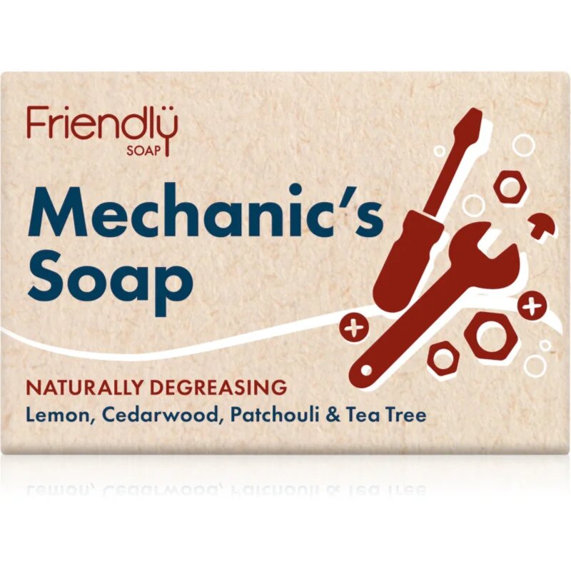 Friendly Soap Mechanic's Bar Sapun natural pentru fata si corp 95 g