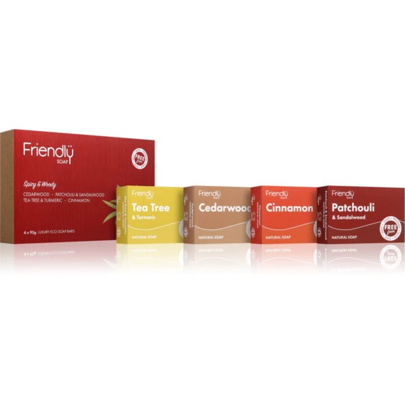 Friendly Soap Spicy & Woody set cadou