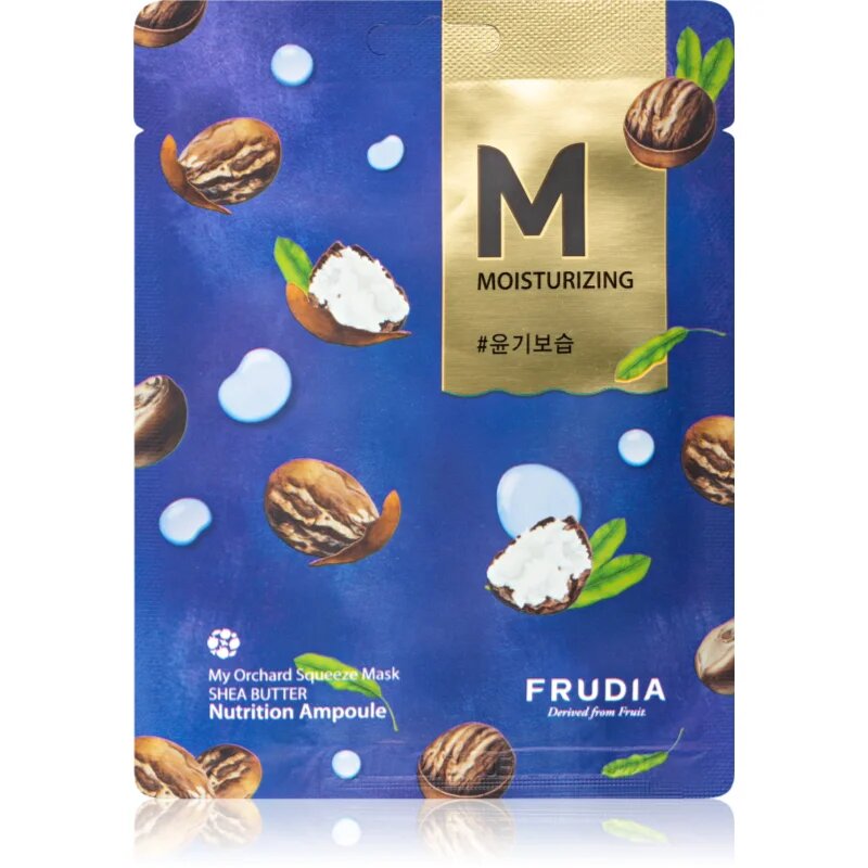 My Orchard Shea Butter mască textilă hidratantă pentru piele foarte uscata si sensibila 20 ml
