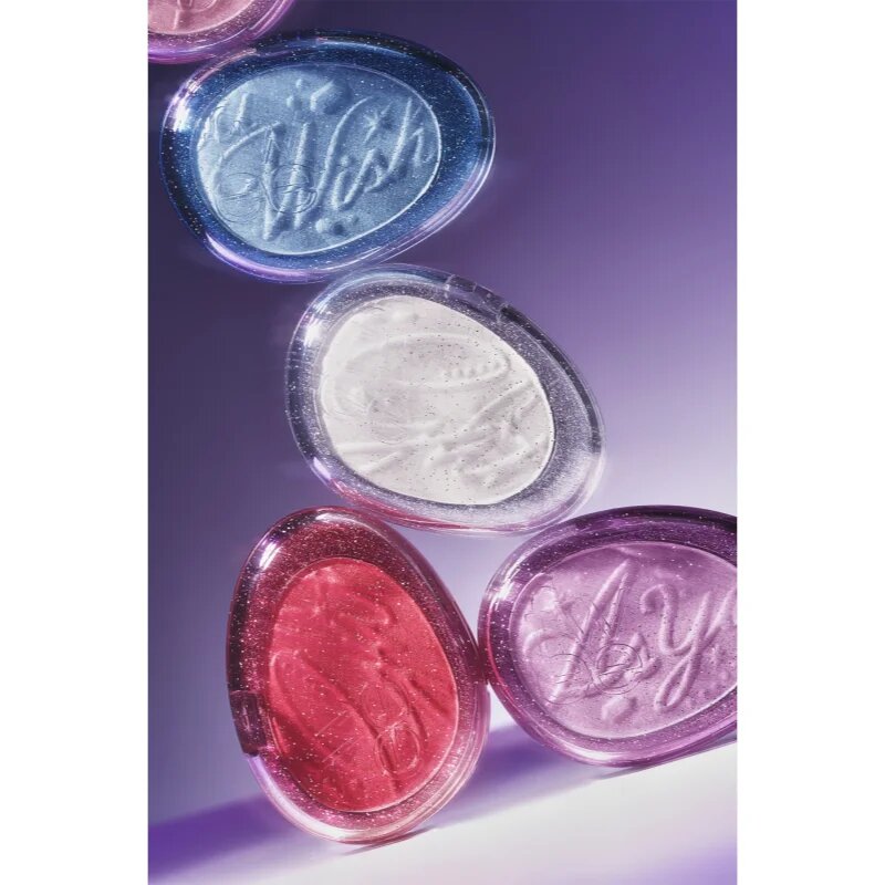 fwee Glitz Stone Highlighter agent de strălucire pe zona feței și a ochilor culoare 07 Ruby Reborn 6 g