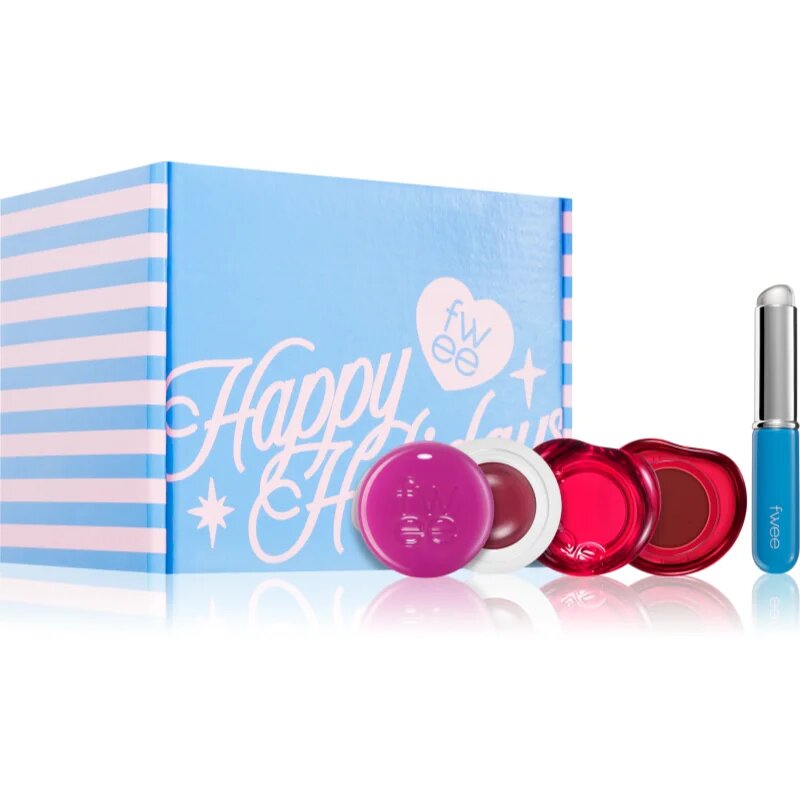 fwee Lip&Cheek Set set cadou buze si obraz 1 buc