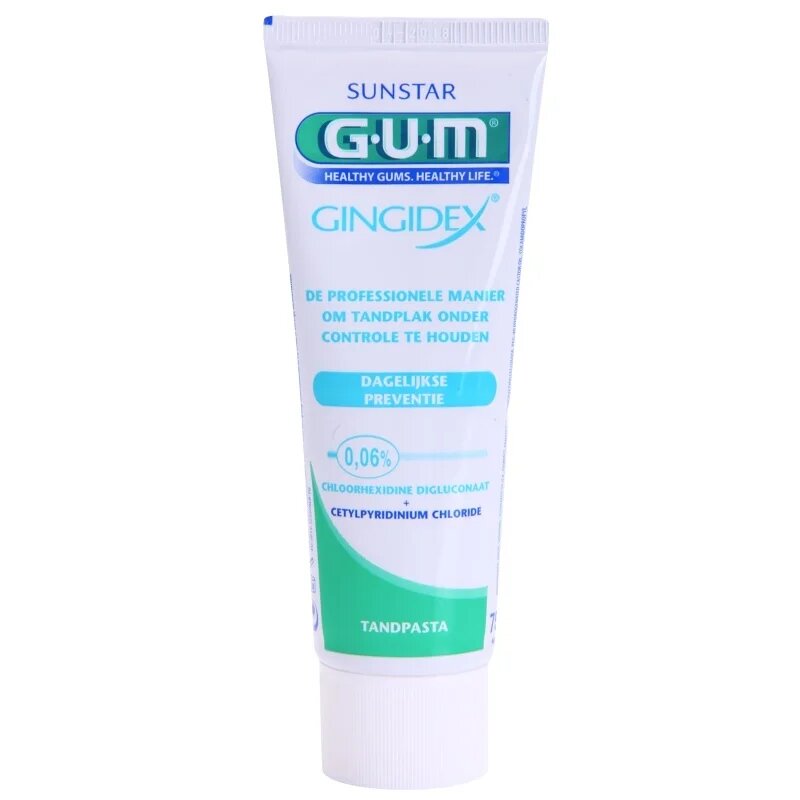 G.U.M Gingidex 006% pasta de dinti anti-placa bacteriana si gingii sănătoase 75 ml
