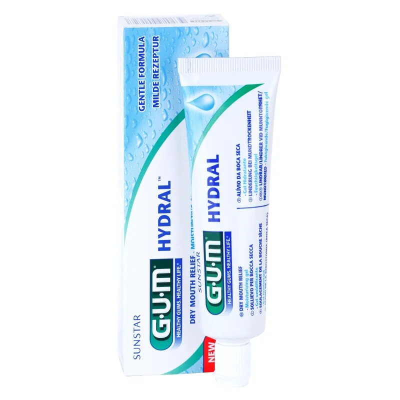 G.U.M Hydral gel hidratant pentru dinti limba si gingii 50 ml
