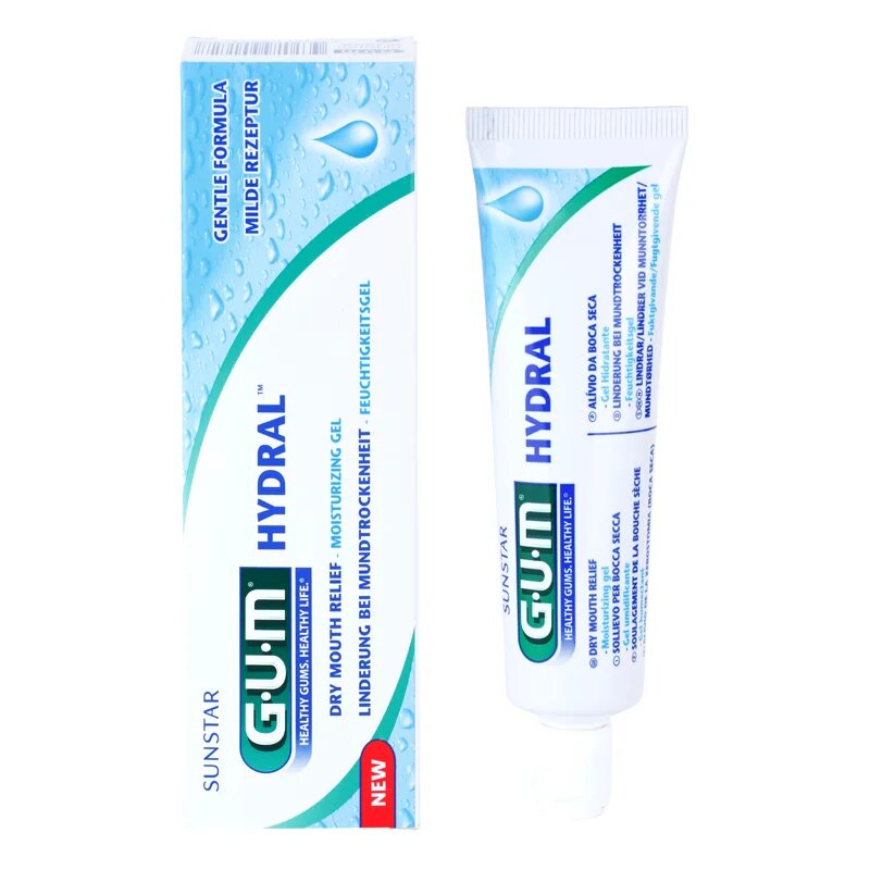 G.U.M Hydral gel hidratant pentru dinti limba si gingii 50 ml