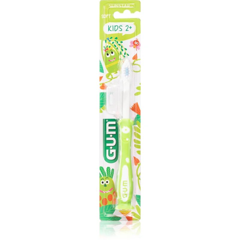 G.U.M Kids 2+ Soft periuță de dinți moale pentru copii 1 buc