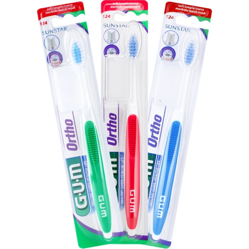 G.U.M Ortho 124 periuta de dinti pentru proteza fin 1 buc